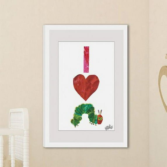 Eric Carle Love for Caterpillars Framed Art Print