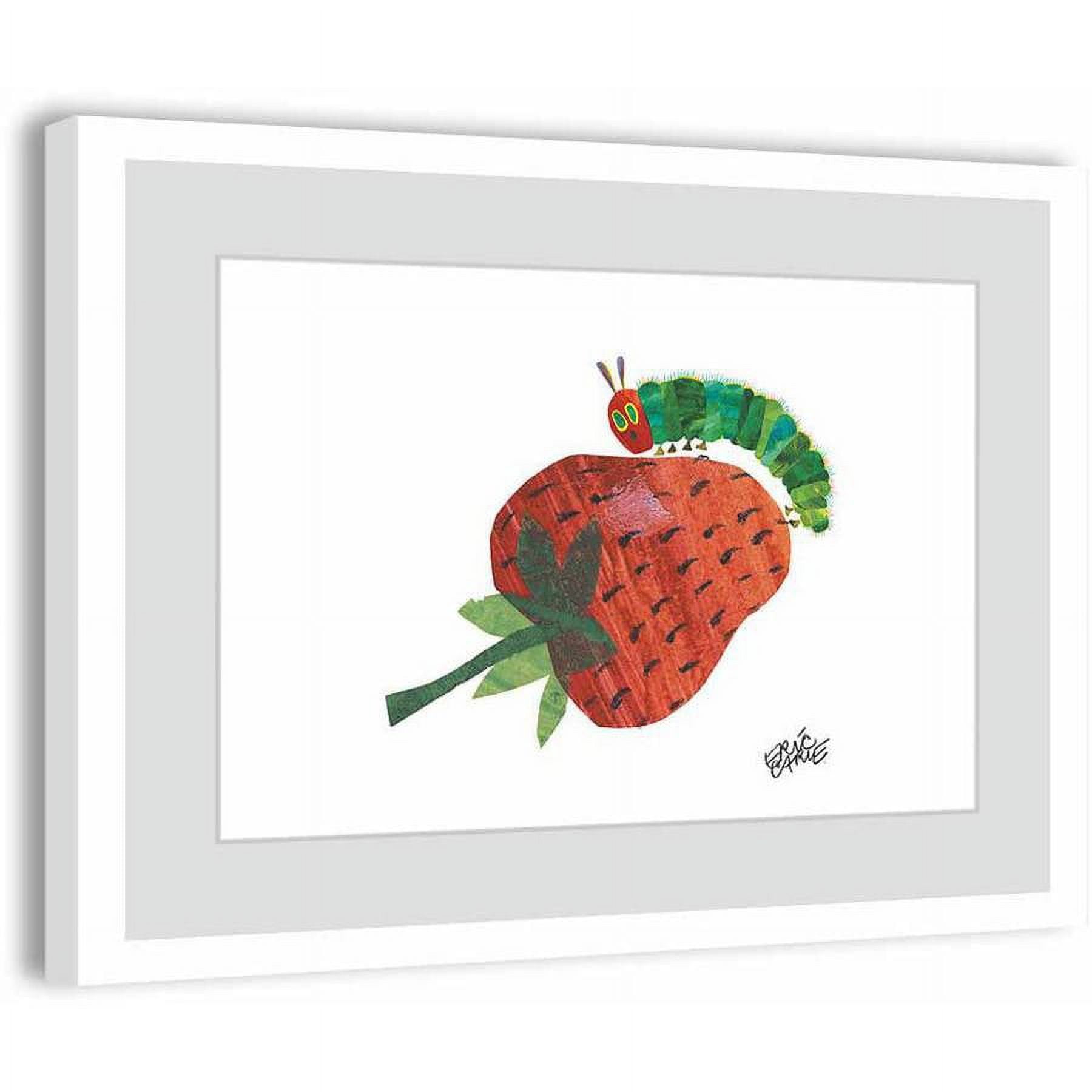 Eric Carle Over the Strawberry Framed Art Print