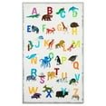 thumbnail image 1 of Eric Carle Washable Alphabet Zoo Graphic Children's Area Rug, 3' x 5', 1 of 5