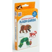 Eric Carle World of Eric Carle Tm Spanish-English Flash Cards Bilingual Flash Cards for Kids, Learning to Speak Spanish, Eric Carle Flash Cards, Learning a Language Other