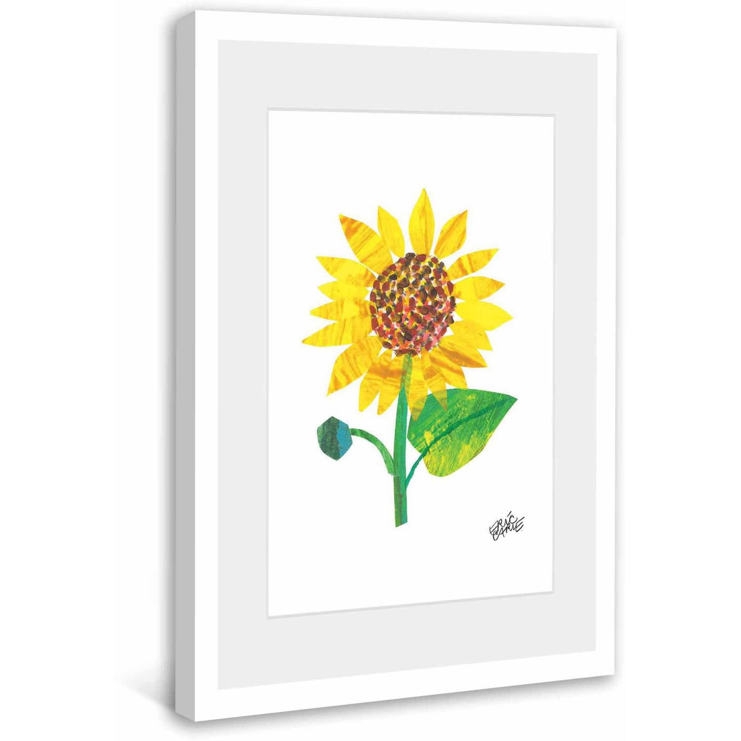 Eric Carle Yellow Sunflower Framed Art Print