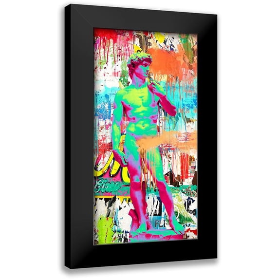 Eric, Chestier 11x18 Black Modern Framed Museum Art Print Titled - David 2.0