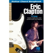 Eric Clapton Guitar Chord Songbook, Paperback