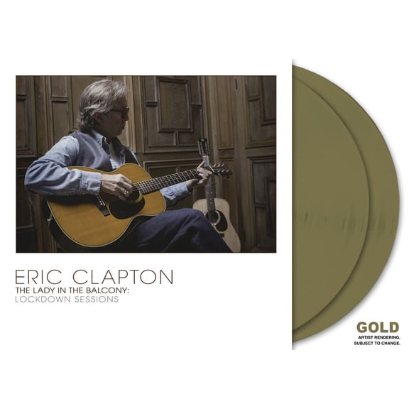 Eric Clapton Lady In The Balcony Lockdown Sessions (Gold Ltd. 2LP) (Vinyl Record)