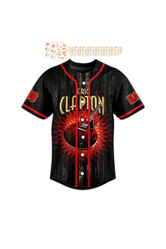 Eric Clapton Layla You Got Me On My Knees Personalized Baseball Jersey