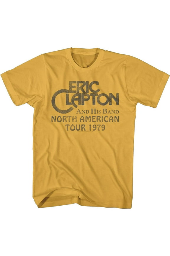 Eric Clapton N. American '79 Ginger Adult T-Shirt