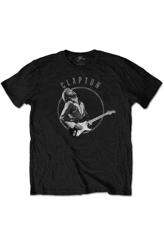Eric Clapton Unisex T-Shirt Vintage Photo (Medium)