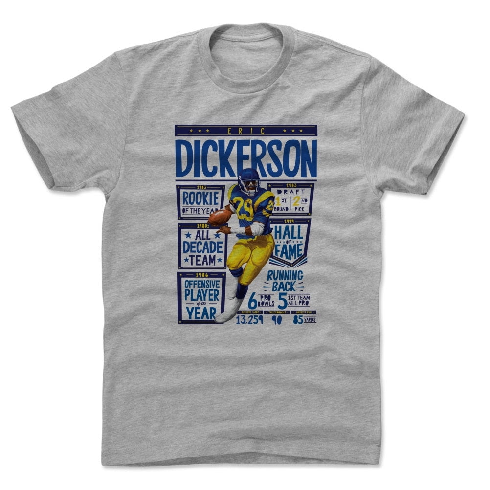 Eric Dickerson Stats BVintage T Shirt, Game Day, Gift for fan