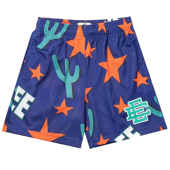 Eric Emanuel EE Men Beach Board Shorts fitness Training Workout Sport Short Pants Women Summer Gym Jogging Mesh Casual Shorts