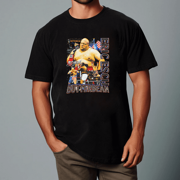 Eric Esch Butterbean Boxing Toughman Contest Legend Fan Unisex T-shirt, for men & women, up to size 5XL