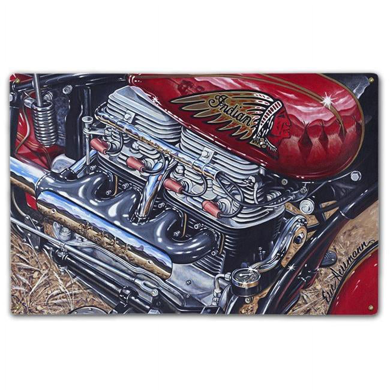 Eric Herrmann Studios LS2081M1218EHM 18 x 12 in. Proud Four Classic