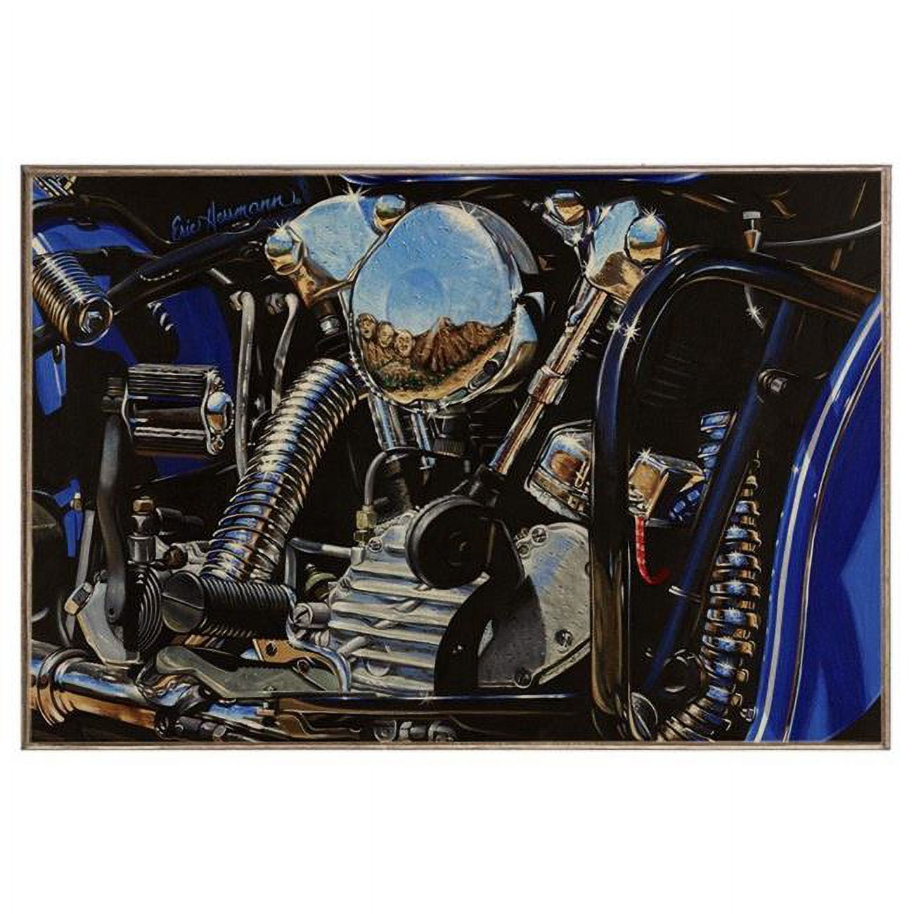 Eric Herrmann Studios LS387WB1218EHM 18 x 12 in. Knuckleheads Birch