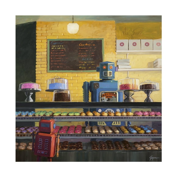 Trademark Fine Art Lightboxjournal Your True Friend Paw Print Canvas Wall Art - 18x18