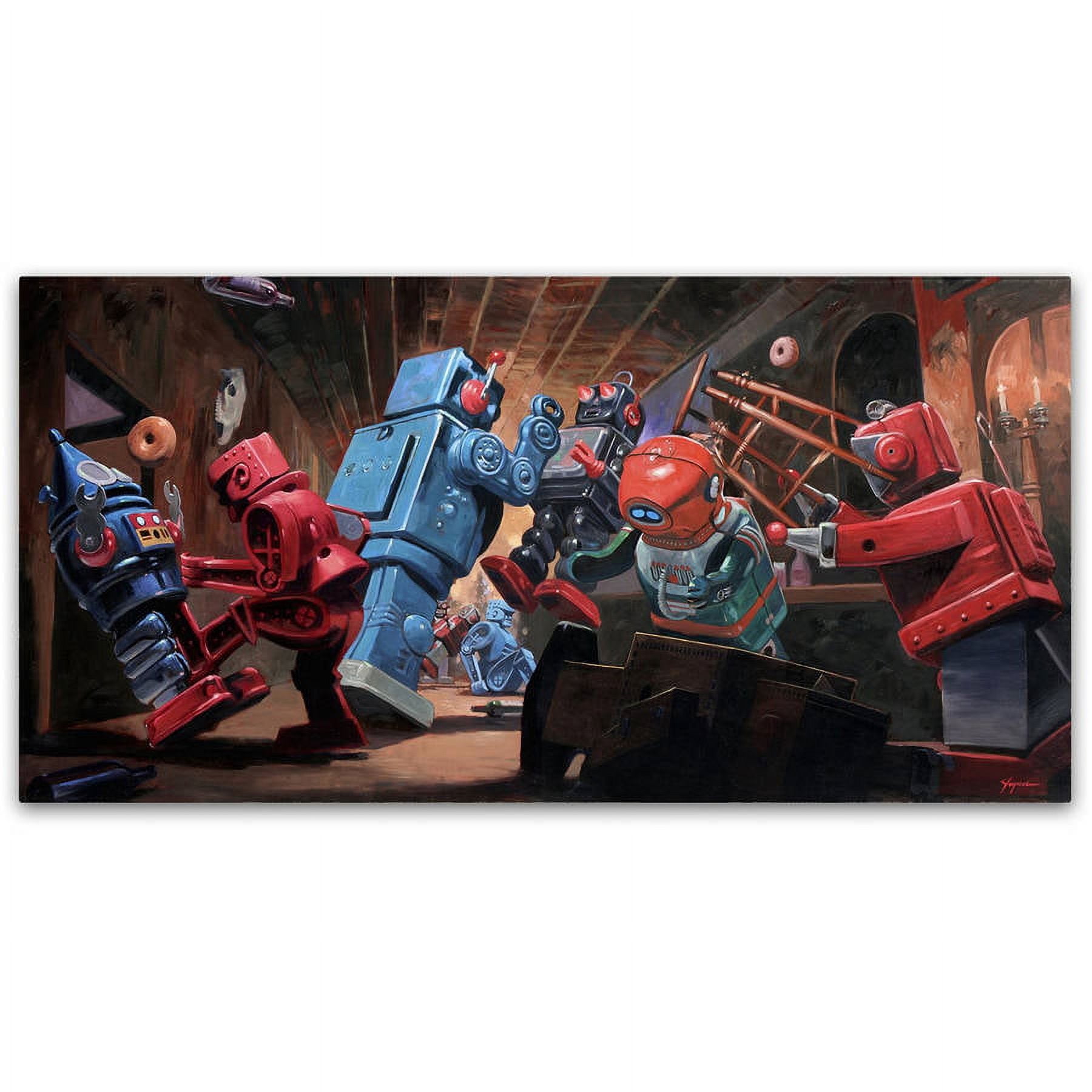 Eric Joyner 'Malfunction' Canvas Art