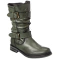 thumbnail image 1 of Eric Michael Noelle Short Leather Boot, 35, Green, 1 of 5