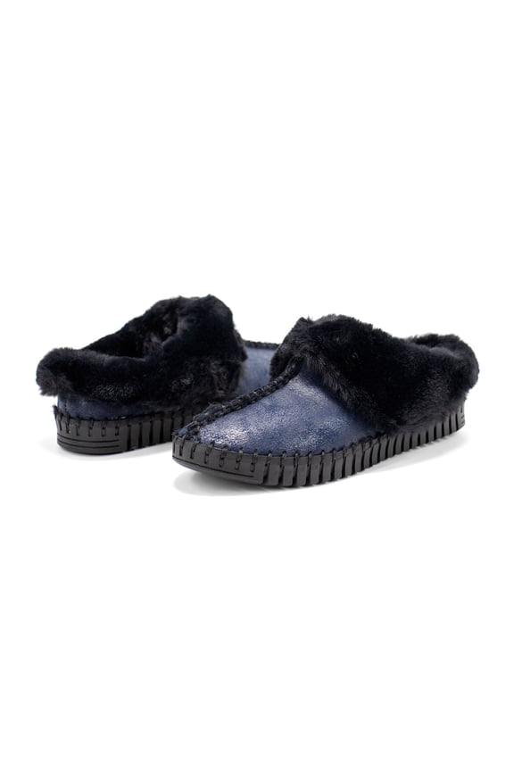 Women's Mina Faux-Fur Lined Mule Slip-On Shoe