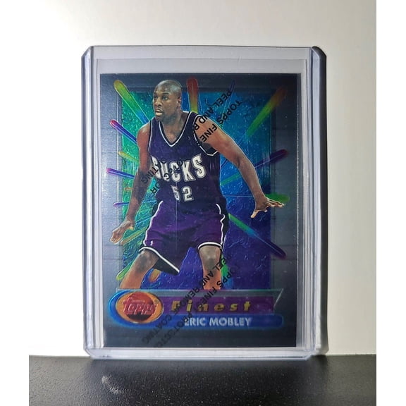 Eric Mobley Rookie 1994-95 Topps Finest #224 Card