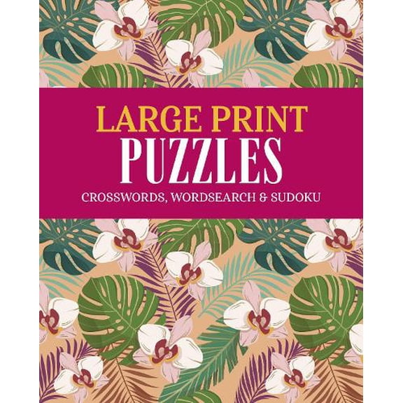 Eric Saunders Large Print Puzzles (Paperback)