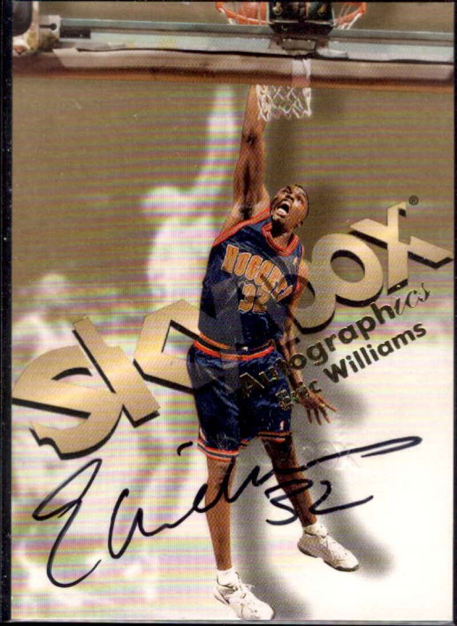 NBAカード スカイボックス 1998 エリックウィリアムズ 直筆サイン入り 1998-99 Skybox Autographics Jason Williams RC Auto Sacramento