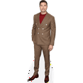 thumbnail image 1 of Eric Winter (Brown Suit) Life Size Cutout. Standee., 1 of 8