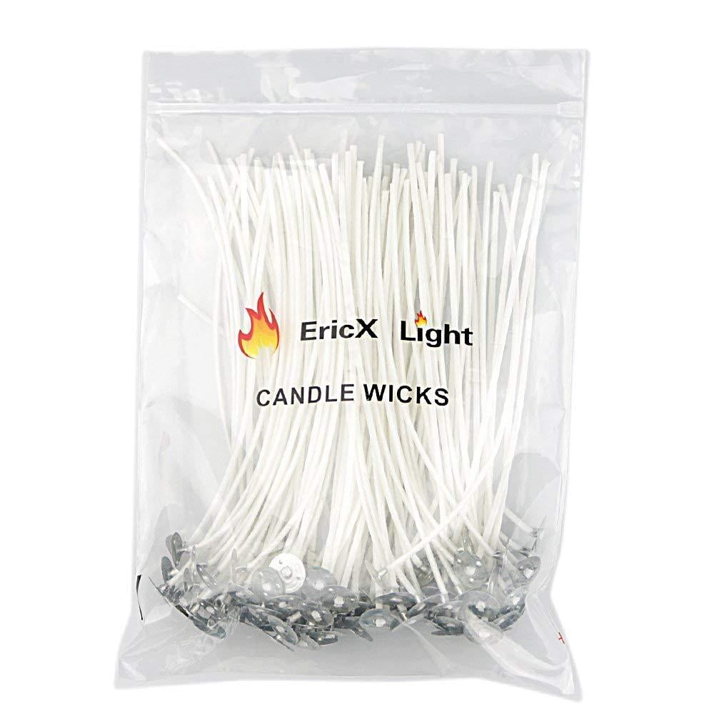 VABNEER 100 Piece Cotton Candle Wick for Candle Making Candle DIY  (10cm/4in) 