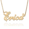 thumbnail image 1 of Erica Custom Name Necklace Customized Personalized Plated Name Necklace for Mother Daughter Friendship Women Valentine's Day Christmas Birthday New Year Gold, 1 of 7