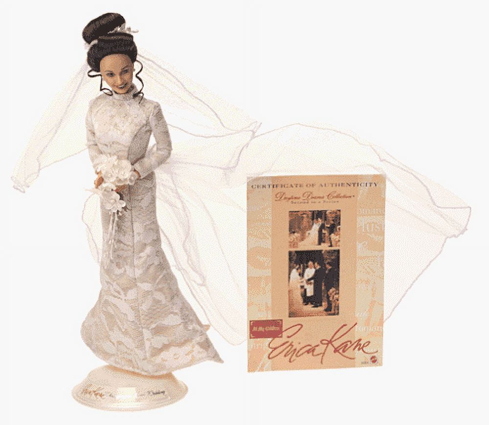 Erica Kane All My Children Champagne Lace Wedding Barbie Doll 1999 Mattel 23004