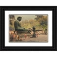 thumbnail image 1 of Erich Kips 18x14 Black Ornate Wood Framed Double Matted Museum Art Print Titled - The Great Buddha (Daibutsu) in Kamakura, Japan (ca. 1928), 1 of 5