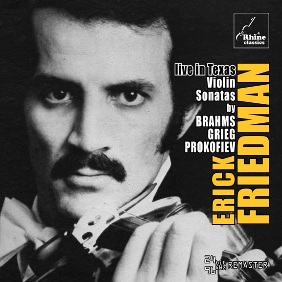 Erick Friedman Erick Friedman: Live in Texas (CD) Album