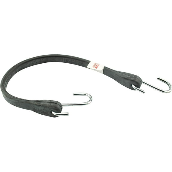 Erickson 06704 31" Long Industrial EPDM Rubber Tarp Strap with Metal Hooks