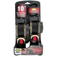 thumbnail image 1 of Erickson 1" X 10' 1200 Lb Re-Tractable Rachet Tie Down Black, 1 of 2