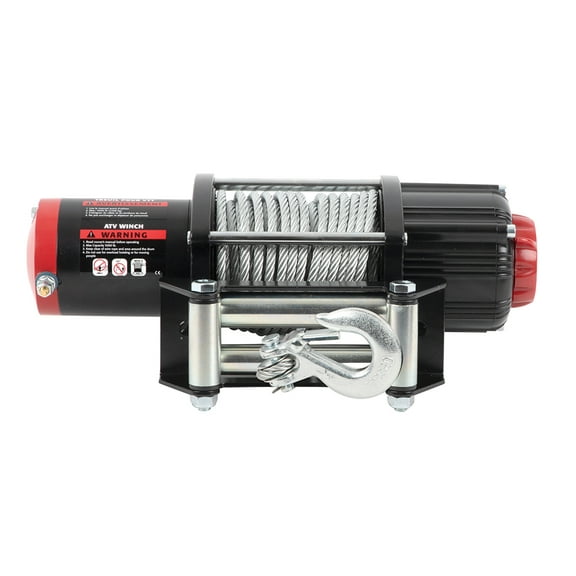 Erickson 12V Dc 50' Electric Winch 5000 Lb.
