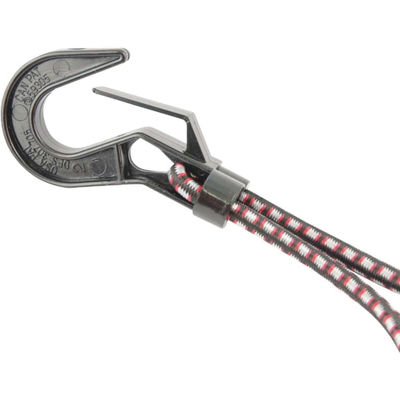 Erickson 8 mm x 72 In. Adjustable Bungee Cord, Yellow 01601