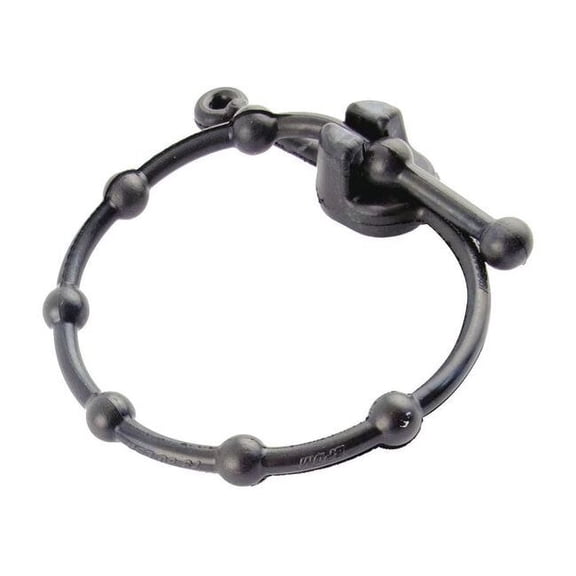 Erickson Bungee Strap,Black,14" L,1/2" W, PK2 06811