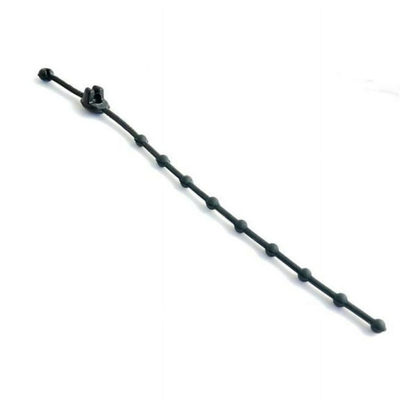 Erickson Bungee Strap,Black,8" L,1/4" W 06810