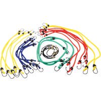 Erickson Mfg. LTD. 25-Piece Bungee Assortment In A Jar