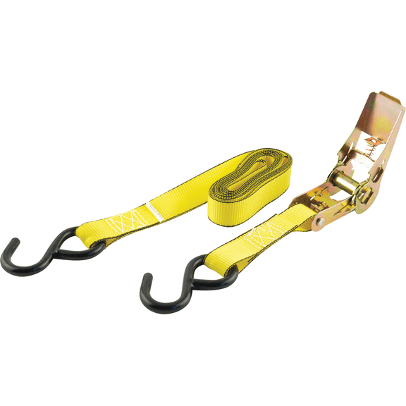 Erickson Ratcheting Tie-Down Straps - Single Pack Residential Use, Standard Application