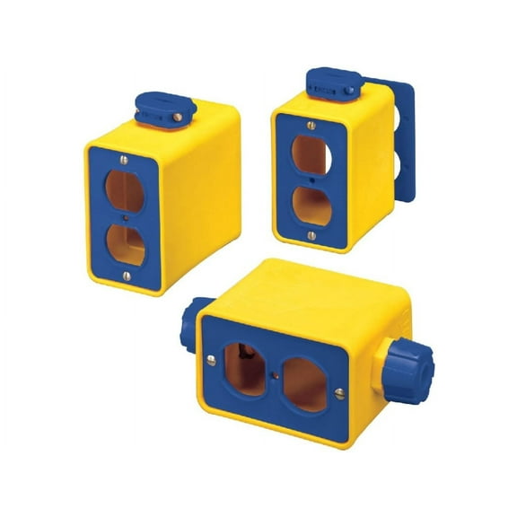 Ericson 6000 Pendant for 2-Duplex Receptacle Outlet Box