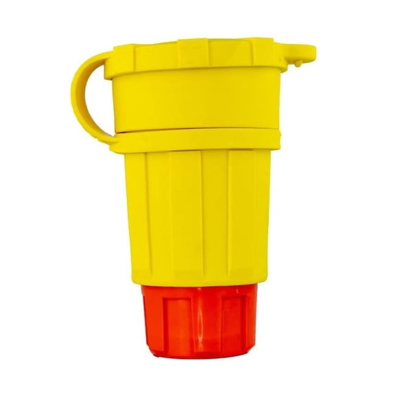 Ericson LckCon,30 A;Yellow,Elstmr,L18-30R 2630-CW6P-AM