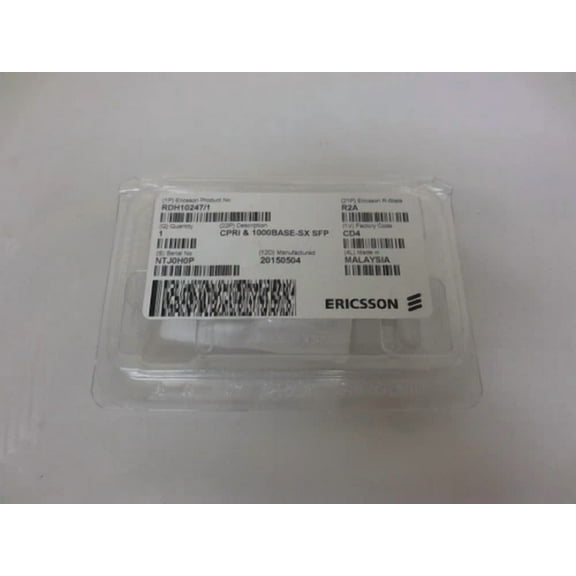 Ericsson RDH 102 47/1 R2A SFP Fiber Optical Transceiver Module CPRI 1000BASE-SX