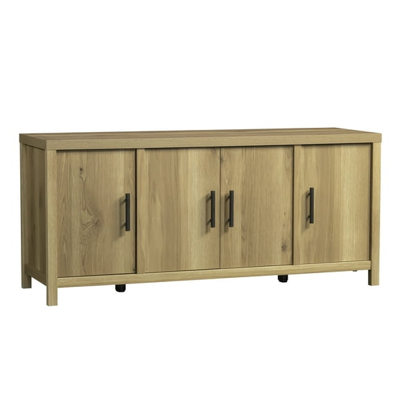 Erie Collection by Sauder TV Stand, for TV's up to 60", Timber Oak Finish