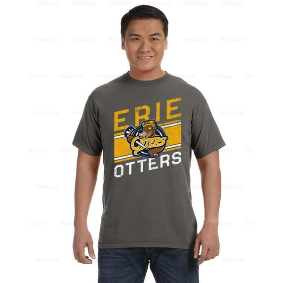 Erie Otters Comfort Color T-Shirt Victory Hockey Team Fan Graphic Style, Unisex, up to size 4XL