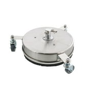 Erie Tools 12 Stainless Steel Surface Cleaner with Wheels for Pressure Washer