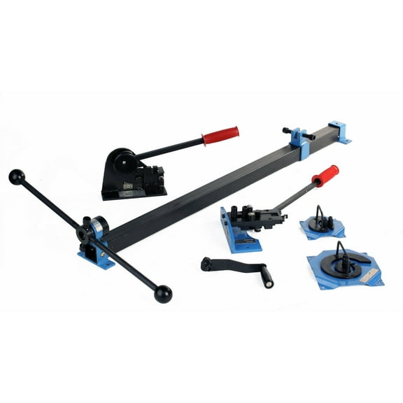 Erie Tools 4pc. Steel Metal Fabrication Shear Curve Bending Punch Rivet Spiral