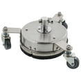 thumbnail image 1 of Erie Tools 8" Stainless Steel Pressure Washer Flat Surface Cleaner with Wheels, 1 of 3