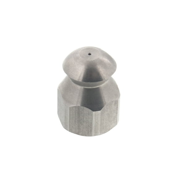 Erie Tools Button Nose 1/4" Sewer Jetter Drain Cleaning Nozzle 5.0 Orifice Size