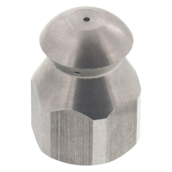 Erie Tools Button Nose 1/4" Sewer Jetter Drain Cleaning Nozzle 8.5 Orifice Size