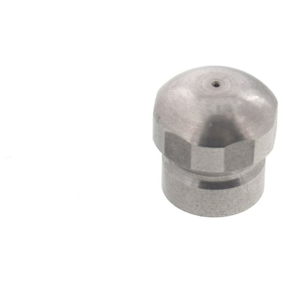 Erie Tools Button Nose 1/8" Sewer Jetter Drain Cleaning Nozzle 3.5 Orifice Size