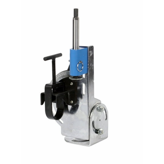 Erie Tools Tube & Pipe Notcher – 2" Capacity, 0–60° Angles, Drill Press