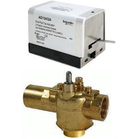 Erie VT3343G13A020 - Erie Controls VT3343G13A020 - 24V 3/4 3-Way Inverted Flare N.C. Zone Valve 4.0